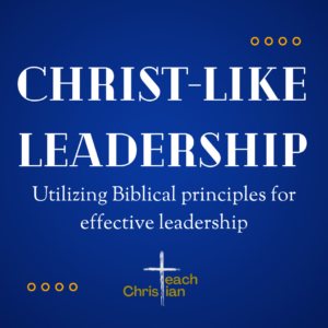 Christ-Like Leadership is a transformational online course designed to help educators, ministry leaders, and faith-driven professionals develop leadership rooted in character, service, and integrity. In a culture that often equates leadership with position or authority, this course re-centers leadership on biblical principles and practical influence. You’ll explore what it means to lead by example, cultivate strong values, communicate effectively, and build teams that thrive — all through a Christ-centered lens. This course moves beyond theory. Through reflection, self-assessment, and real-world application, you’ll gain clarity on your personal leadership style, recognize areas for growth, and learn how to navigate conflict, inspire others, and serve with humility. Whether you lead a classroom, a church ministry, a nonprofit, or simply influence others in your daily life, this course will equip you to: Strengthen your character and integrity Develop confidence and decisiveness Foster unity and collaboration Lead with accountability and perseverance Influence others — even without a formal title If you’re ready to grow as a servant leader and create lasting impact in your school, church, or organization, Christ-Like Leadership will help you lead with purpose, clarity, and conviction.
