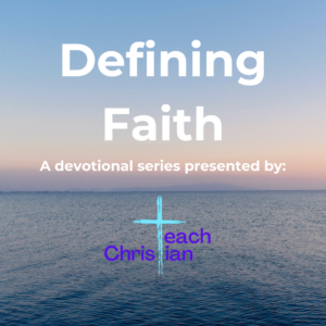 "Defining Faith" is a 5 session Bible study that focuses on what faith in Christ and a relationship with Jesus means and how that manifests faith in our life. "Defining Faith" initiates the process of developing a stronger relationship with Christ and how a love relationship with Jesus produces faith that will change your life. "Defining Faith" is ideal for a personal Bible study or a small group study.